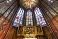 Interiors of Notre dame d'Anvers cathedral, Anvers, Belgium